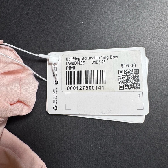 2 for 25 Item, Lululemon Uplifting Scrunchie *Big Bow - Picture 6 of 6